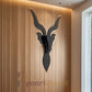 Modern Antelope Head Wall Decor