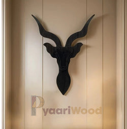 Modern Antelope Head Wall Decor