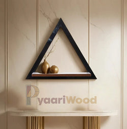 Modern Triangle Wall Shelf