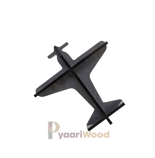 Modern Wall-Mounted Airplane Bookshelf