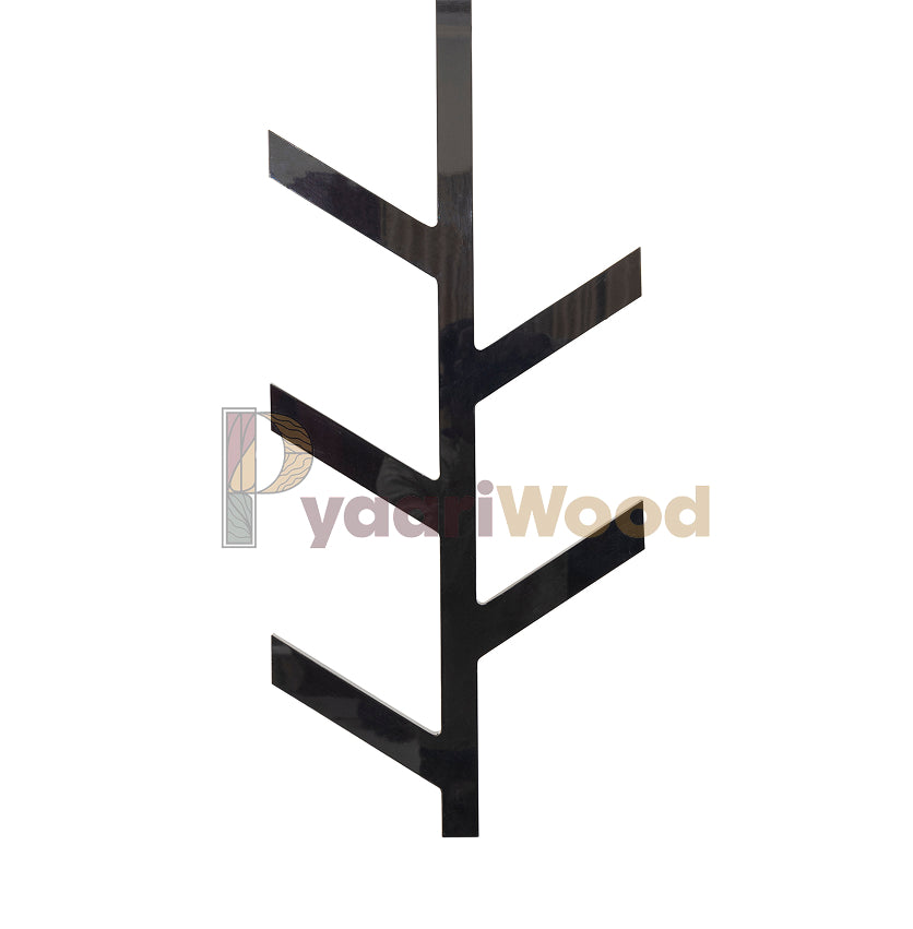 Modern Tree Wall Hanger (Black)