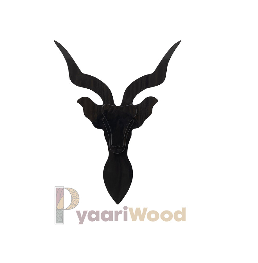 Modern Antelope Head Wall Decor