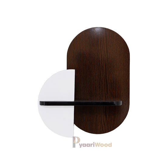 Modern Half Moon Wall Shelf