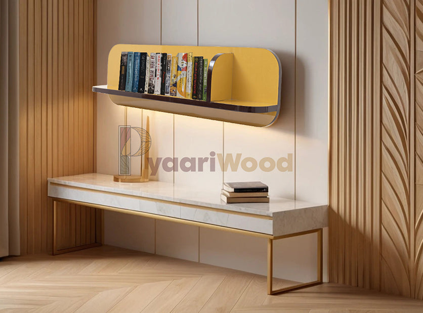 Modern Reading Ray Shelf (Yellow)
